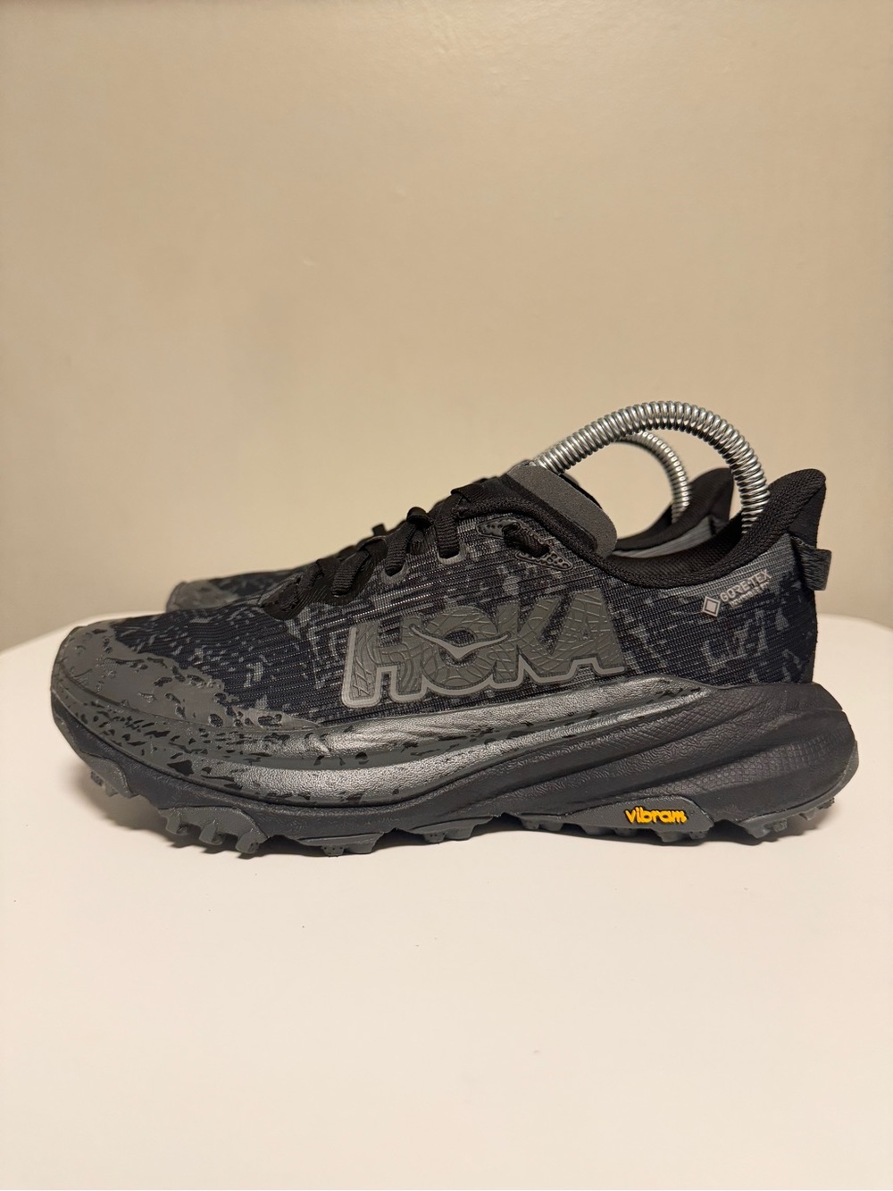 HOKA Speedgoat 6 GTX Black/Outer Orbit Shoe 1155151 BCKT Women’s US 6.5 B UK 5